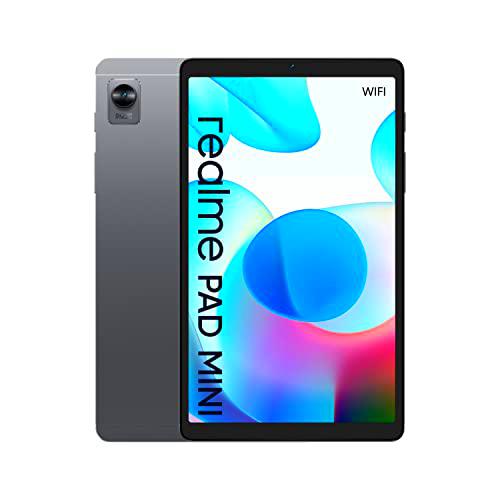 realme Pad mini Wifi 3+32 ,Megabatería de 6400 mAh ,Pantalla grande de 8,7&quot; ,Potente procesador Unisoc T616 ,Diseño de una sola pieza de aluminio de 7,6 mm ,Carga rápida de 18 W ,Grey EU tablet