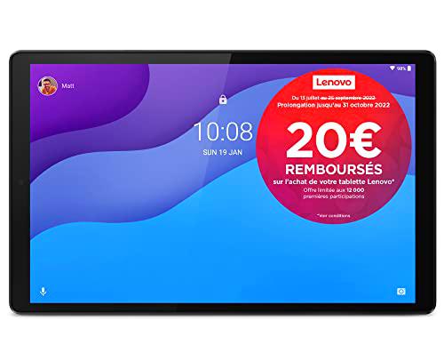 Lenovo Tab M10 HD (2nd Gen) 10,1 Pulgadas - Tablet táctil (procesador MediaTek Helio P22T