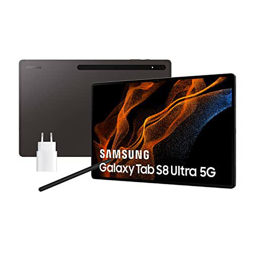 Samsung Galaxy Tab S8 Ultra con Cargador - Tablet Android de 14,6 Pulgadas