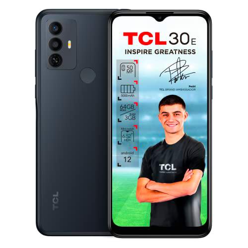 TCL 30 E - Smartphone de 6.52&quot; HD+ con NXTVISION (MediaTek Helio G25