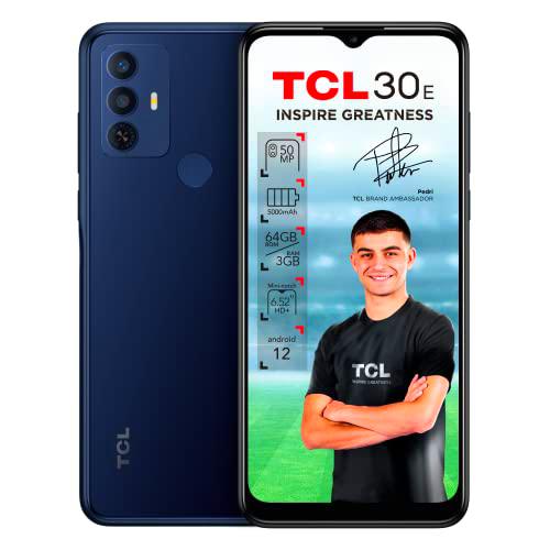 TCL 30 E - Smartphone de 6.52&quot; HD+ con NXTVISION (MediaTek Helio G25